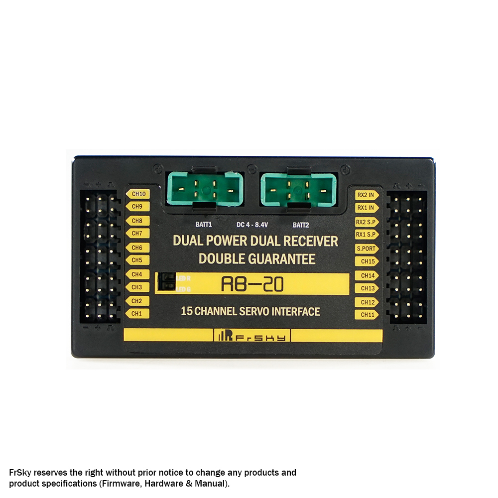frsky-rb-20-redundanz-weiche-15-servo-hochstrom-s-port image 2