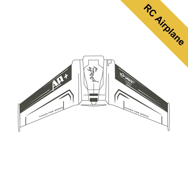 frsky-vantac-ar-wing-rc-flugzeug-900-mm-epo image 1