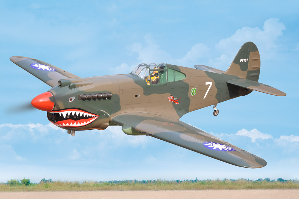 black-horse-giant-scale-bh161-p-40c-tomahawk-2276mm-rc-flugzeug image 5