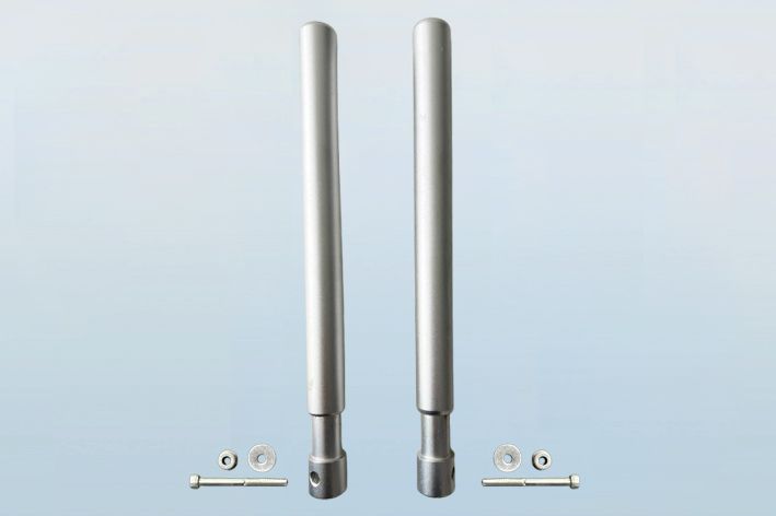 black-horse-electric-retract-gear-scale-oleo-main-struts-bh136-fahrwerk image 1