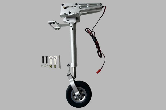 black-horse-electric-retract-gear-bh190-fahrwerk-bugfahrwerk image 1