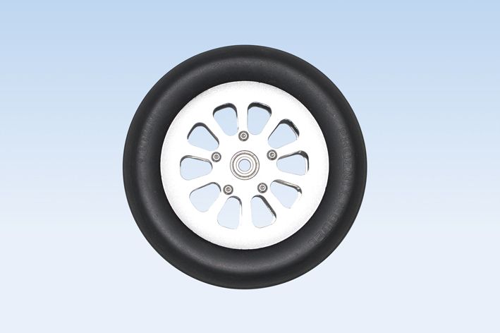 black-horse-wheel-gummirad-mit-nabe-130-mm image 4