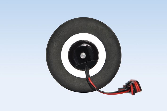 black-horse-gummirad-75mm-mit-bremse-rc-flugzeug-rad image 4