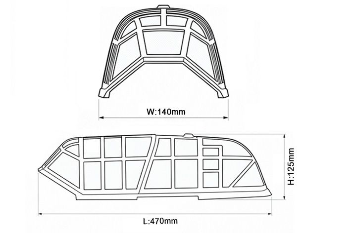 black-horse-canopy-kabinenhaube-bh169-stuka-ju87-60cc image 2