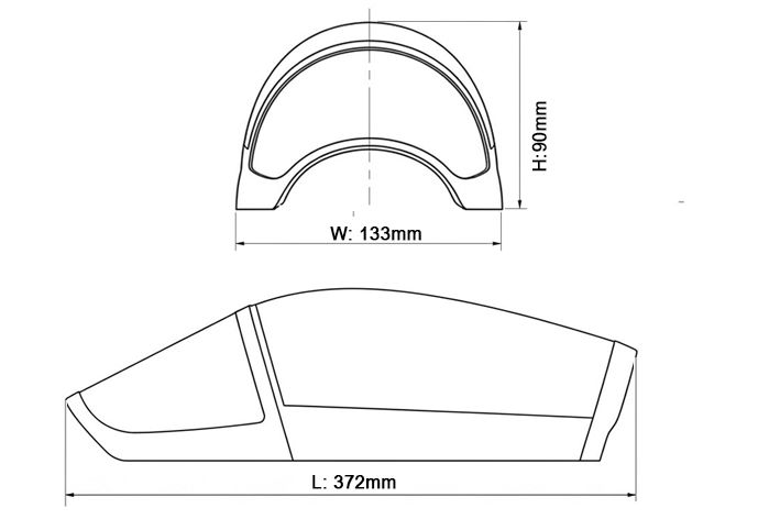 black-horse-bh185-mig-29-kabinenhaube-1635mm-turbine image 2