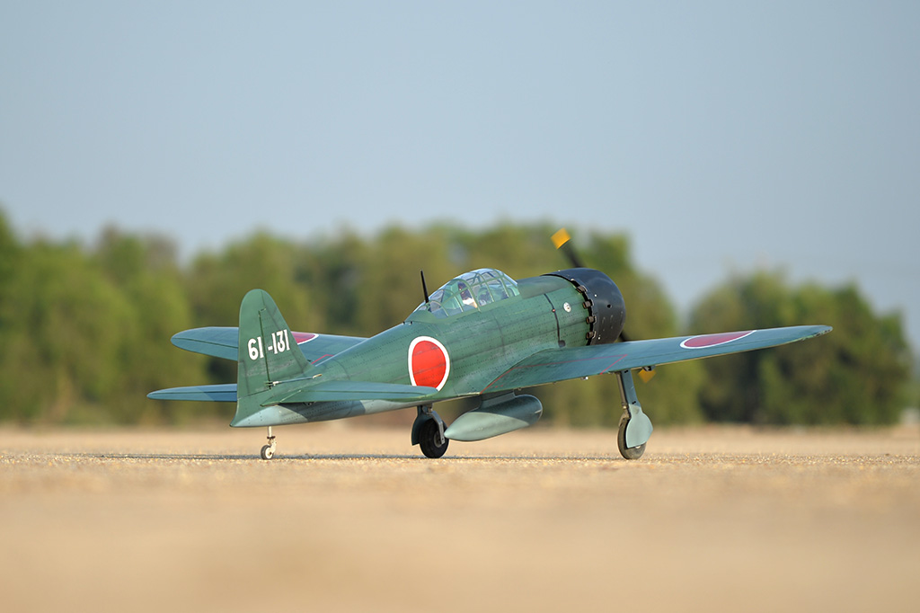black-horse-giant-scale-bh180-mitsubishi-zero-2385mm-arf-elektro image 4